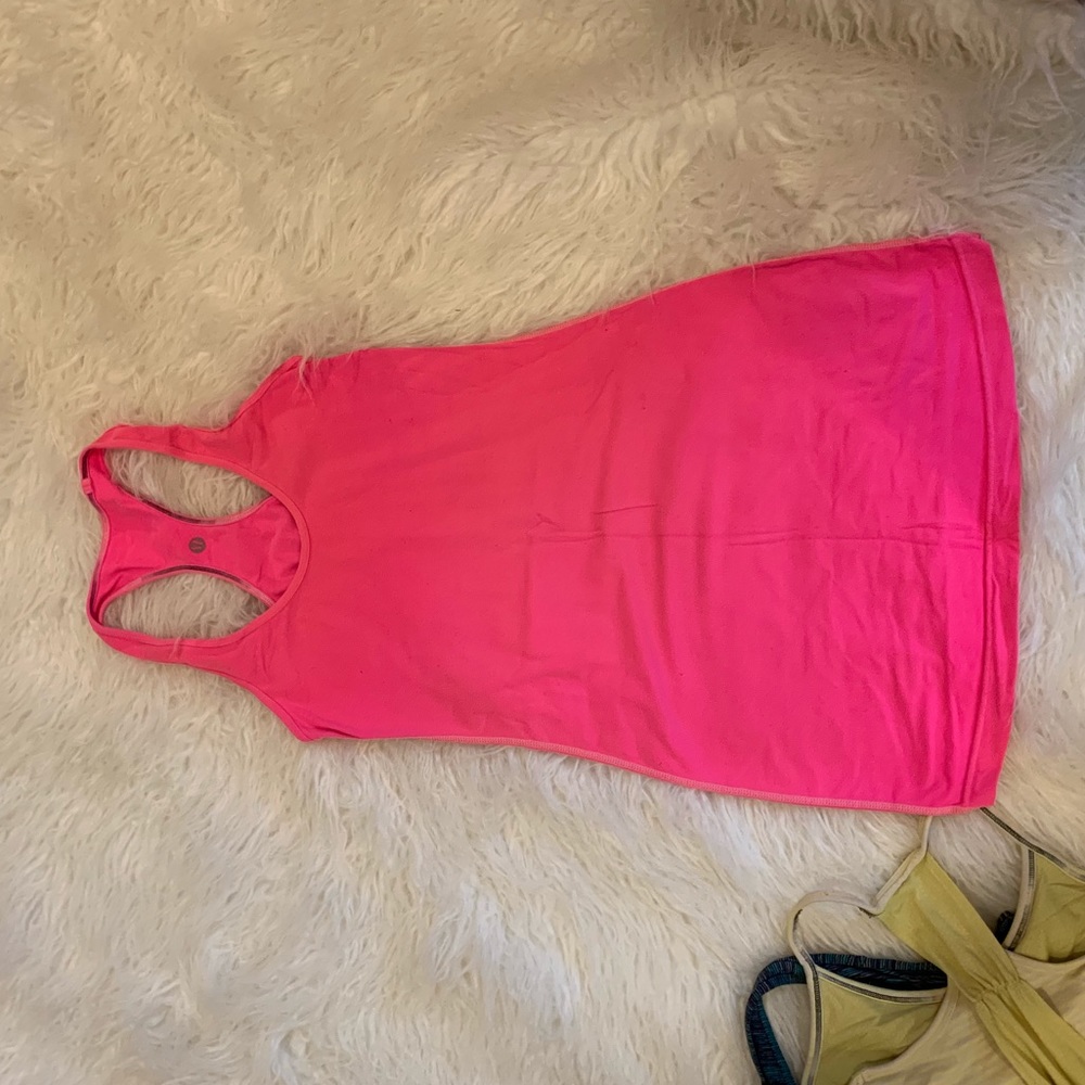 HOT PINK LULULEMON TANK TOP